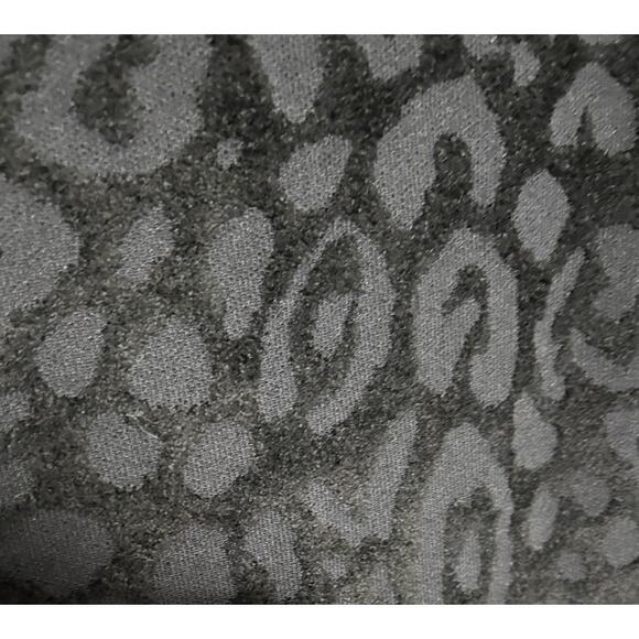 BURBERRY London Black Tone-on-Tone Textured Bodycon Midi Sweater Skirt | Size XL - Picture 3 of 10